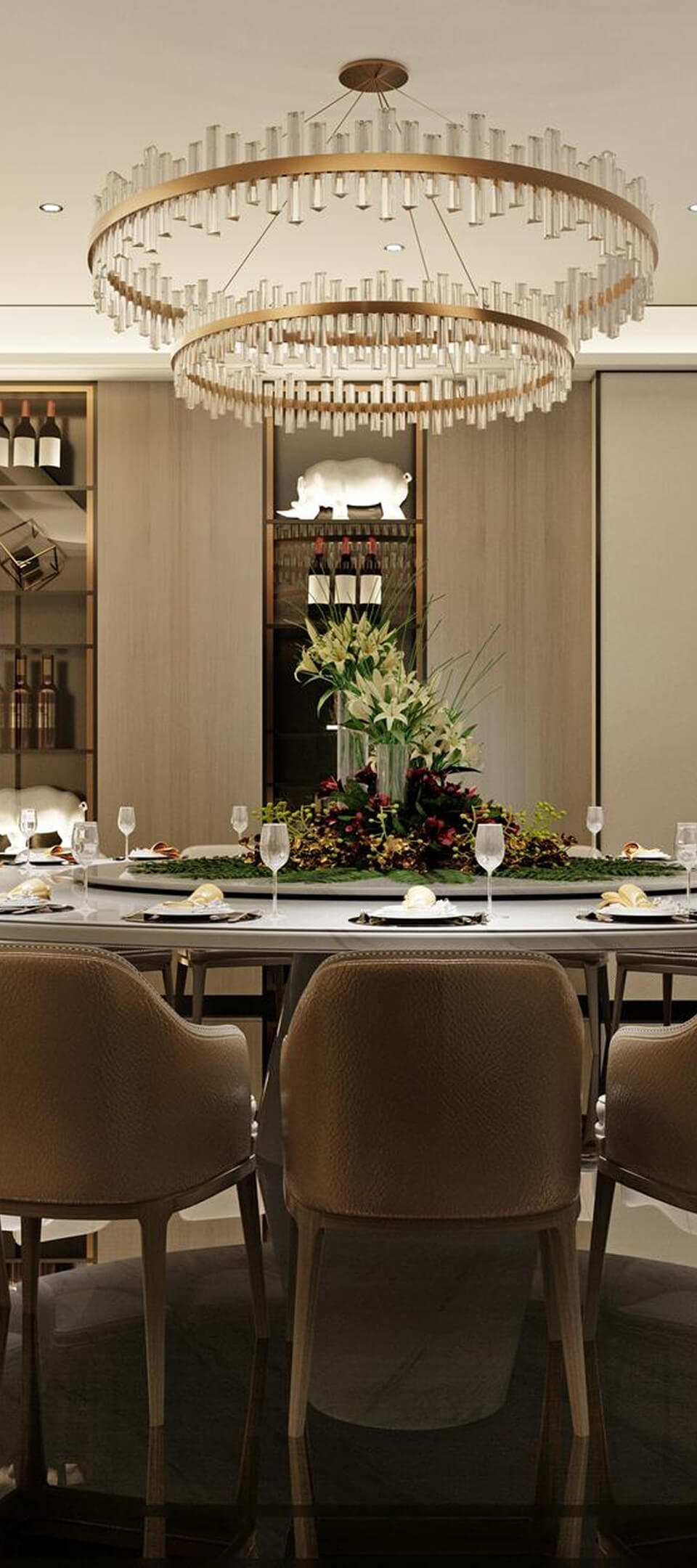 Dining refined through finest design.